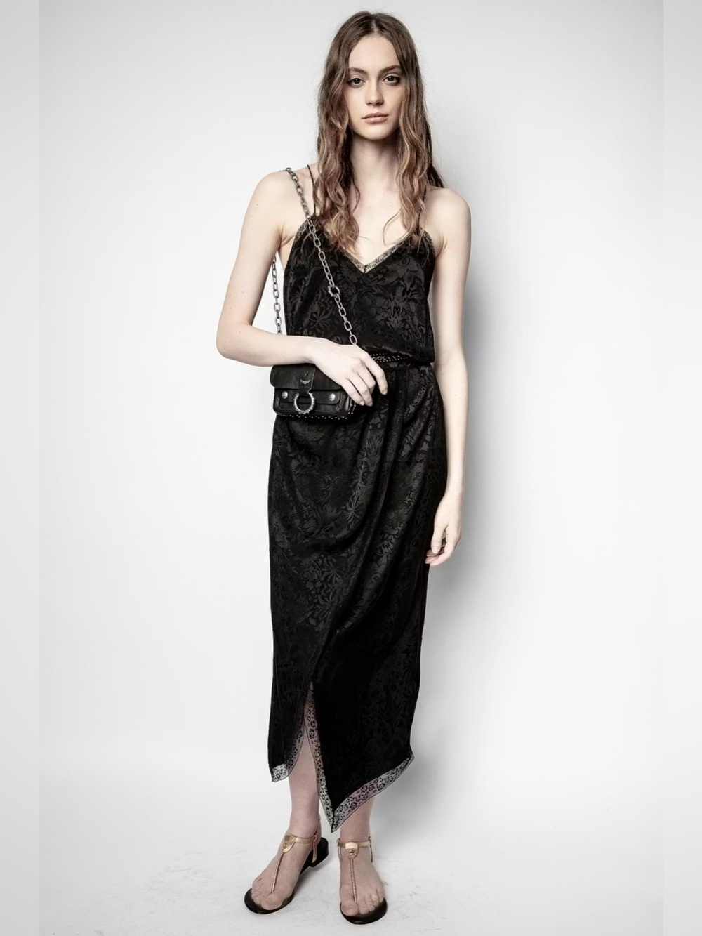 Zadig & Voltaire Rixi Jac Kaleido Silk Dress
